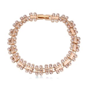 APRÓ SZÉPSÉG - SWAROVSKI KRISTÁLYOS KARKÖTŐ - BOROSTYÁN