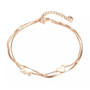 LOVE BOKALÁNC- nemesacél