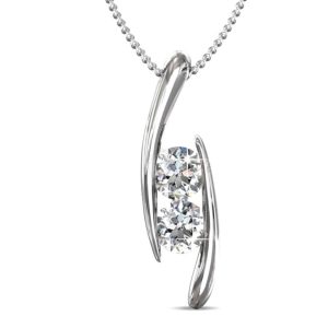 SWAROVSKI KRISTÁLYOS NYAKLÁNC - fehér