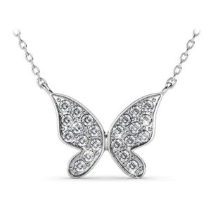 PILLANGÓ - Swarovski kristályos nyaklánc