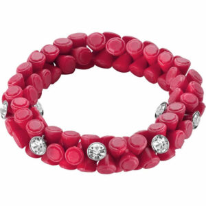 HIP-HOP JEWELS-GEM- szilikon kristály karkötő