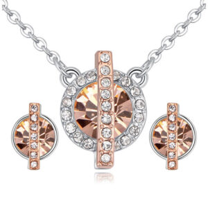 VIBRANT HOPE - BOROSTYÁN - SWAROVSKI KRISTÁLYOS ÉKSZERSZETT