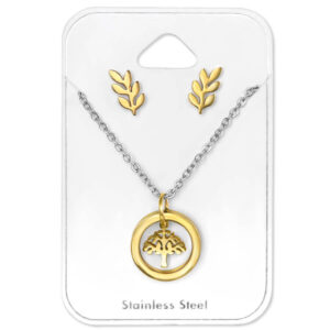 AZ ÉLET FÁJA - NEMESACÉL ÉKSZERSZETT