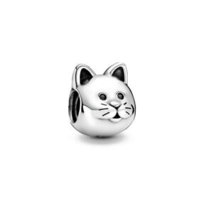 PANDORA STÍLUSÚ EZÜST CHARM - CICAFEJ