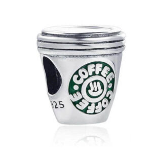 PANDORA STÍLUSÚ EZÜST CHARM - COFFEE